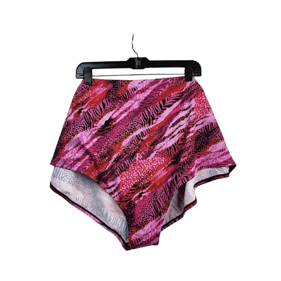 Swim 365 Women’s Plus Size Loop Strap Two-Piece Swim Dress - 40 - Picture 6 of 9